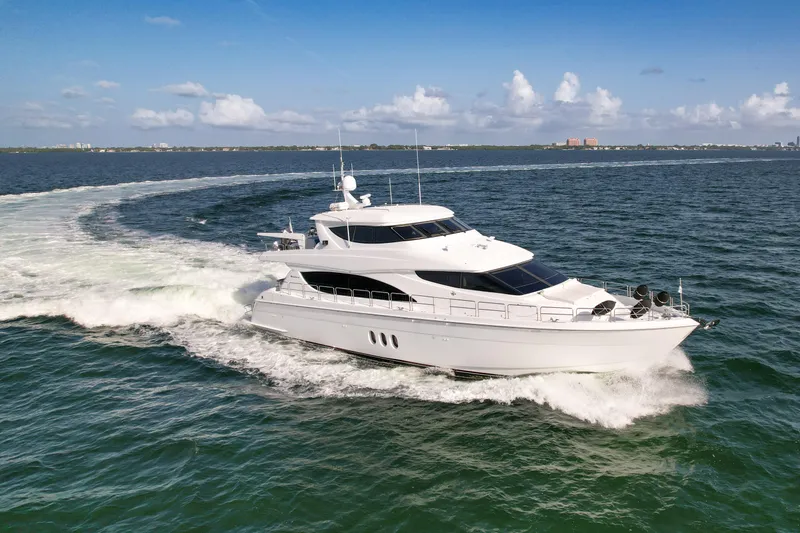 Slide: The Image of Hatteras 80 Motor Yacht 2007 - 89