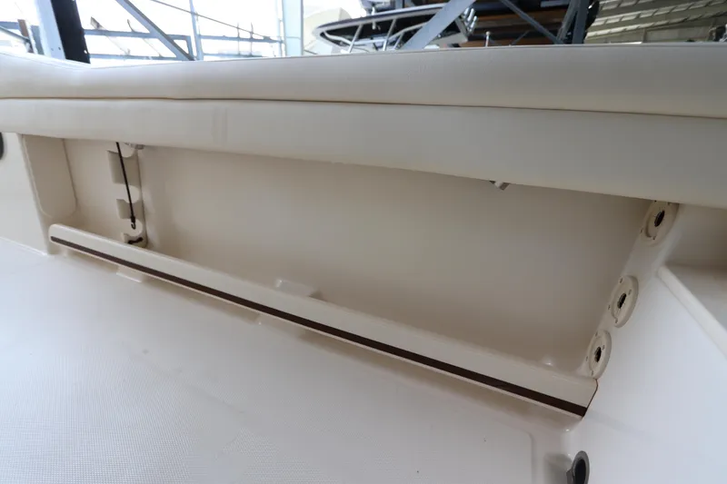 Slide: The Image of 2024 Grady-White Fisherman 216 boat interior storage compartment. - 16