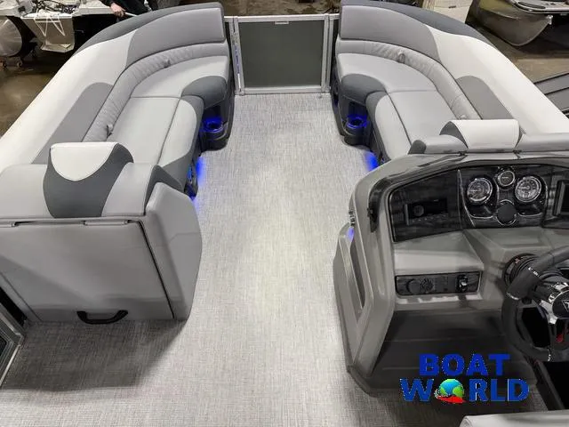 Slide: The Image of Tahoe LTZ 2385 Elite Cruise Tritoon & Honda 4-Stroke EFI 2025 - 26