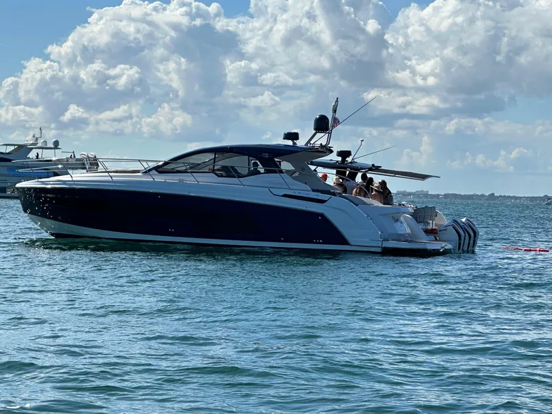 Slide: The Image of Azimut Atlantis 45 yacht cruising on a sunny day, 2021 model. - 19