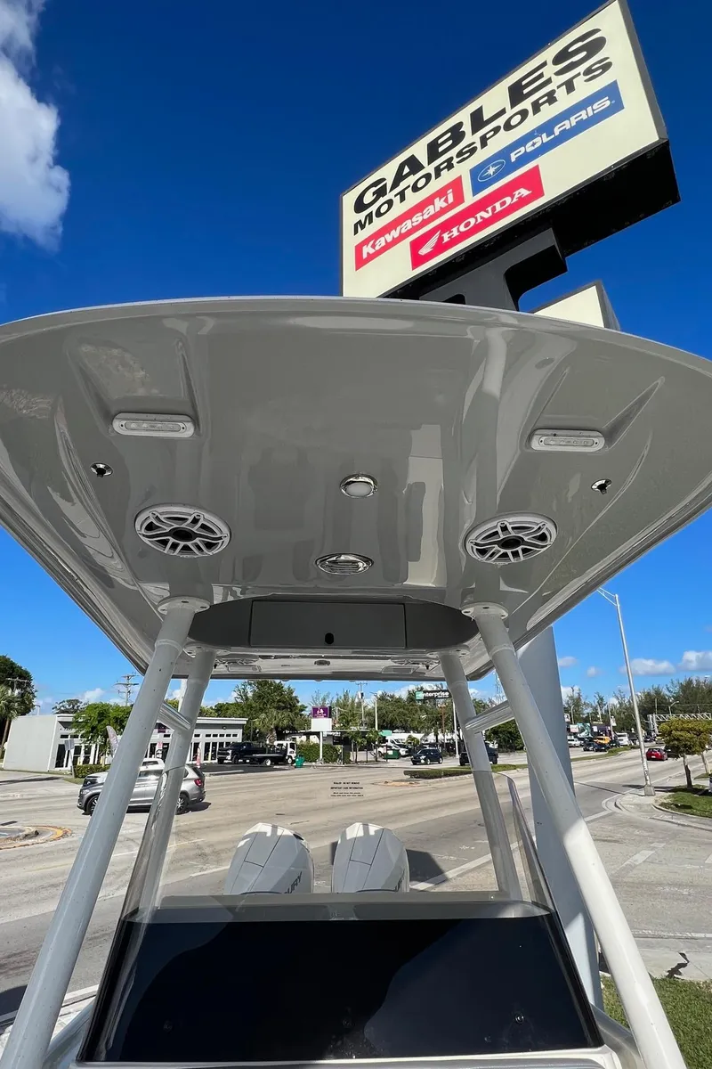 Slide: The Image of 2024 ShearWater 270 SS Open Carolina boat at Gables Motorsports dealership. - 3