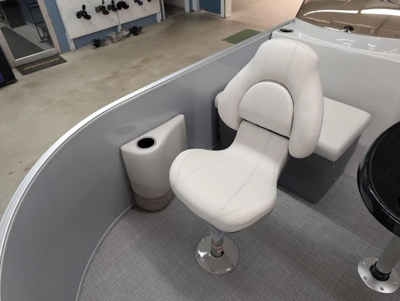 Slide: The Image of Luxurious seating on 2025 Sylvan Mirage Fish 820 Party Fish boat. - 3