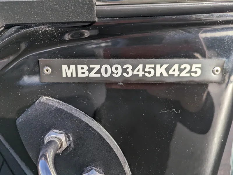 Slide: The Image of 2025 MB B52-21 Alpha vehicle identification number plate. - 22