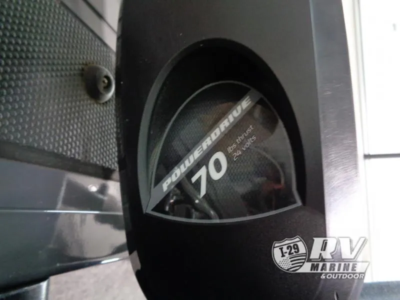 Slide: The Image of Close-up of a 2018 Targa V-18 WT PowerDrive motor, 70 lbs thrust, 24 volts. - 33