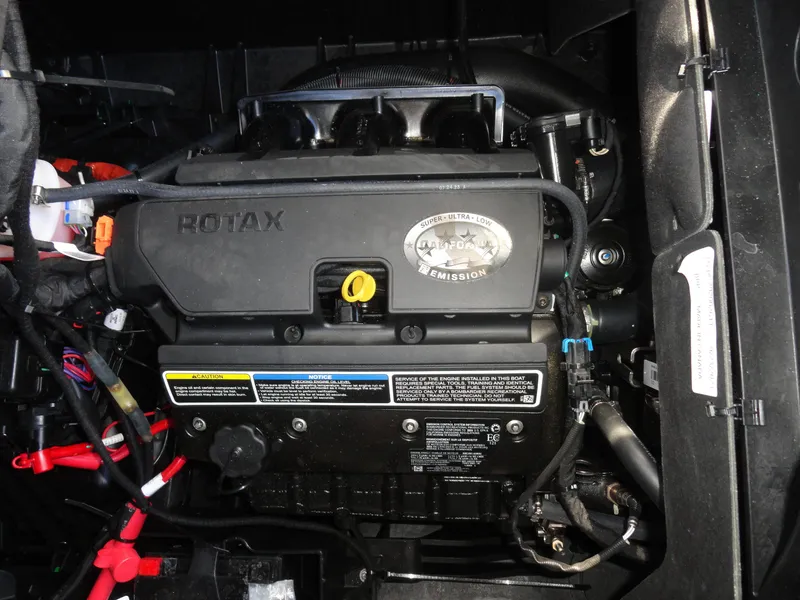 Slide: The Image of 2024 Sea-Doo Switch Sport 18 engine, Rotax 230 HP, detailed view. - 23