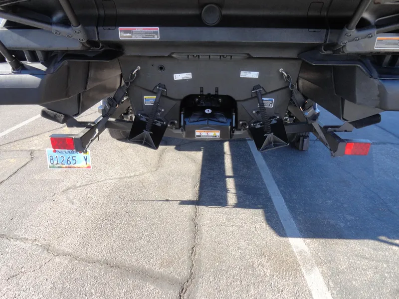 Slide: The Image of Rear view of 2024 Sea-Doo Switch Sport 18 - 230 HP trailer setup. - 26