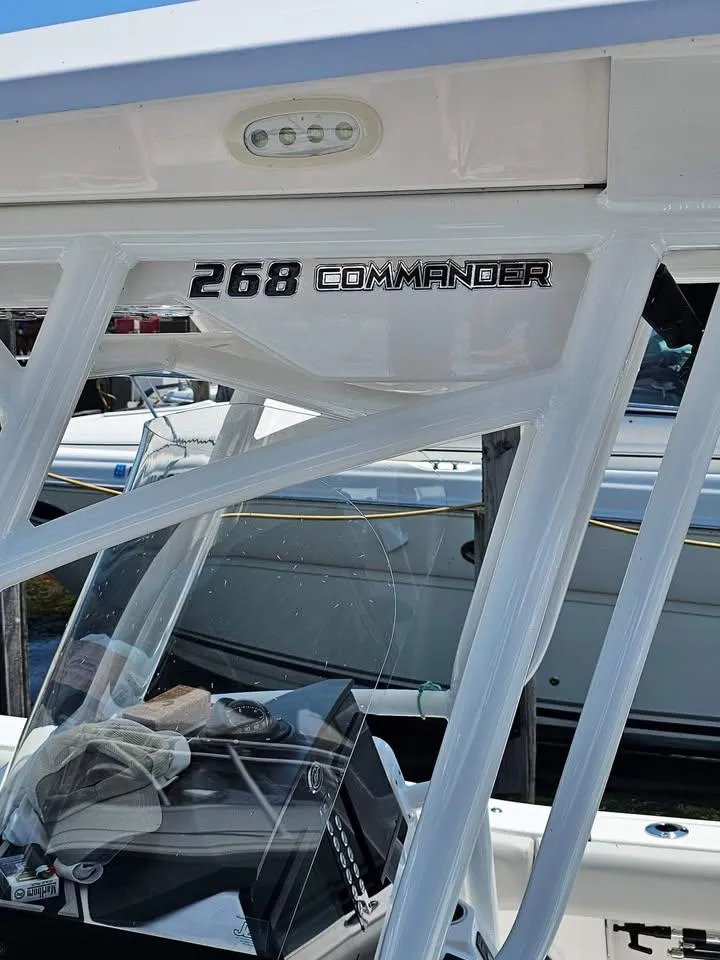 Slide: The Image of 2023 Sea Fox 268 Commander boat detail with sleek design and modern features. - 6