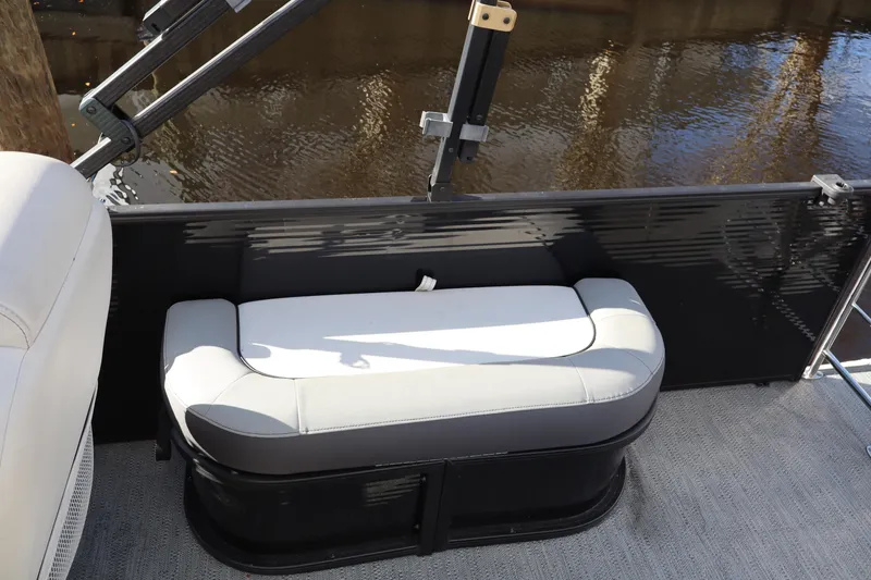 Slide: The Image of 2022 Godfrey SWEETWATER 2286 SFL boat seat with water view. - 12