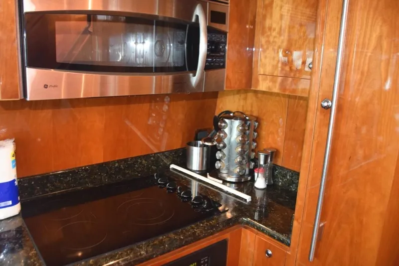 Slide: The Image of Granite countertops, Subzero refrigerator - 18