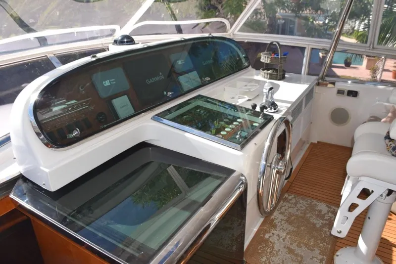Slide: The Image of Flybridge Helm Console - 50