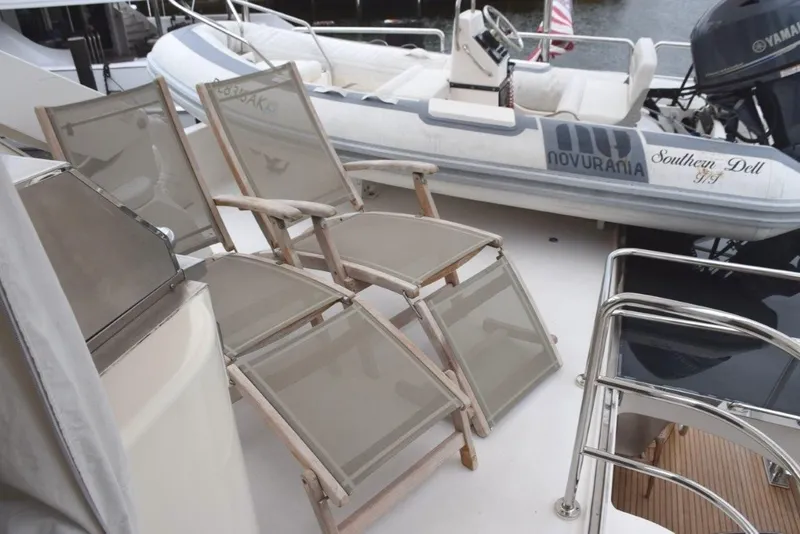 Slide: The Image of Boat deck, lounge chairs - 53