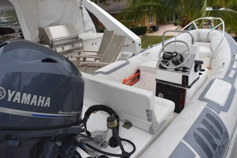 Slide: The Image of Tender, Steelhead davit, grill - 62