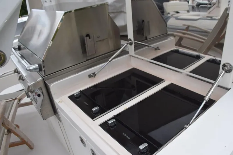 Slide: The Image of Stainless grill, two Miele hotplates - 63