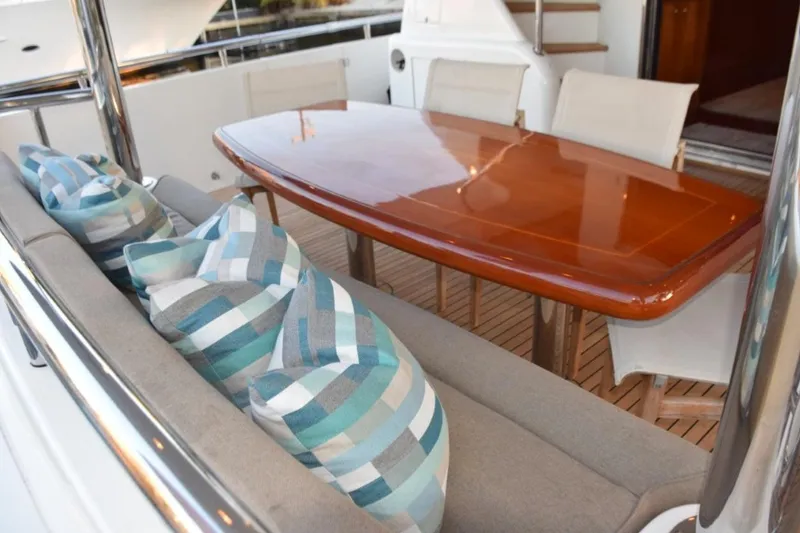 Slide: The Image of Aft Deck lounge and table - 65