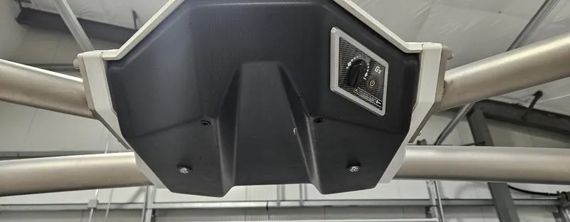 Slide: The Image of 2020 Malibu M240 boat tower with integrated speaker and control panel. - 21