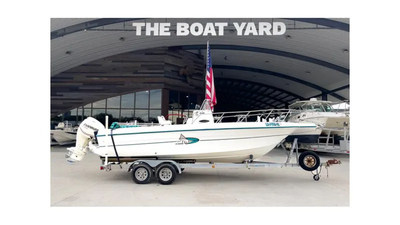 The Image of 1998 Sunbird 230 CC boat on trailer at The Boat Yard, Louisiana. - 0
