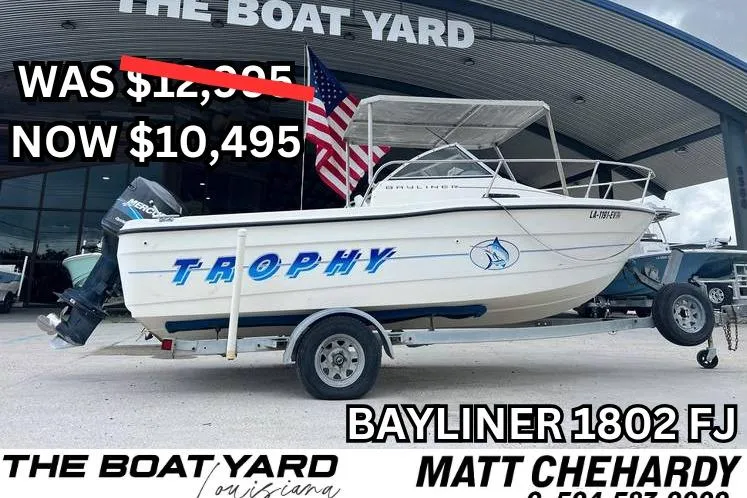 The Image of 1997 Bayliner 1802 Trophy Walkaround boat for sale at The Boat Yard, discounted to $10,495. - 0