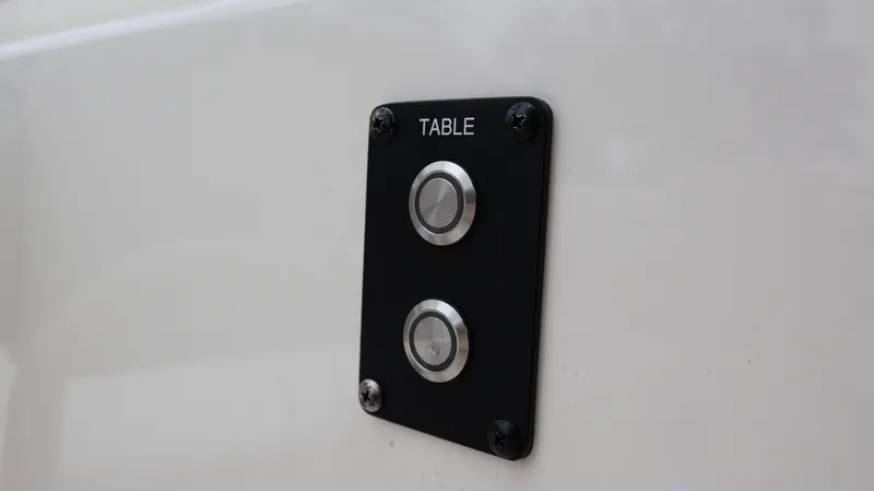 Slide: The Image of Control panel for table on 2023 Cobia 280 Center Console boat. - 47