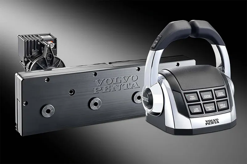 Slide: The Image of Volvo Penta marine control system for 2017 Beneteau Gran Turismo yacht. - 36