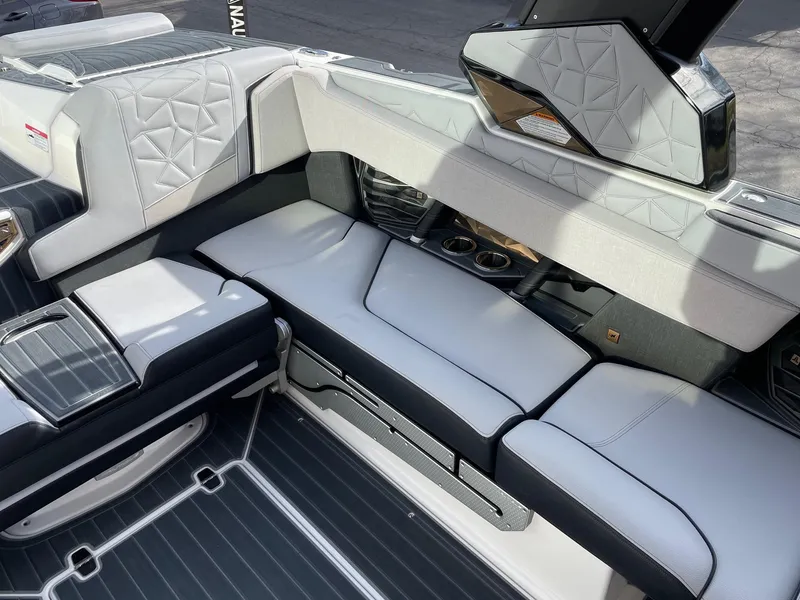 Slide: The Image of Luxurious interior of 2023 Nautique Super Air Nautique G23 Paragon boat. - 9