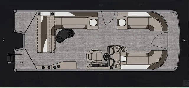 Slide: The Image of Avalon 23' LSZ CRUISE REAR BENCH 2025 - 57