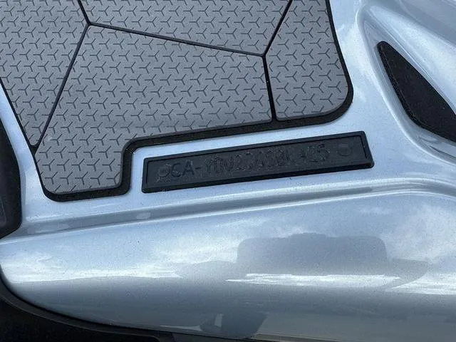 Slide: The Image of 2025 Sea-Doo Waverunner PWC RXT X 325, gray footrest detail. - 8