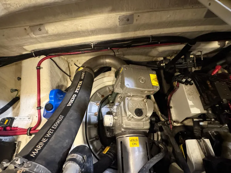 Slide: The Image of Engine compartment of 2014 Formula 45 Yacht with Volvo Penta components. - 38