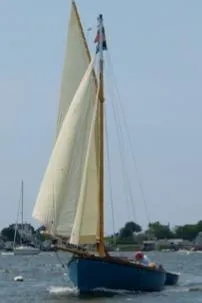 Slide: The Image of Golant Gaffer Cutter Rig 2009 - 61