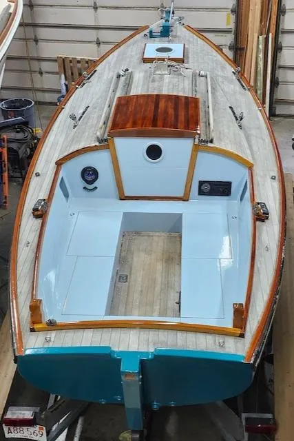 Slide: The Image of Golant Gaffer Cutter Rig 2009 - 65