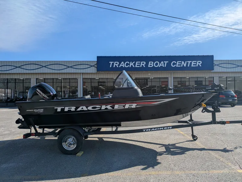 The Image of 2025 Tracker Pro Guide V-16 WT boat at Tracker Boat Center dealership. - 0