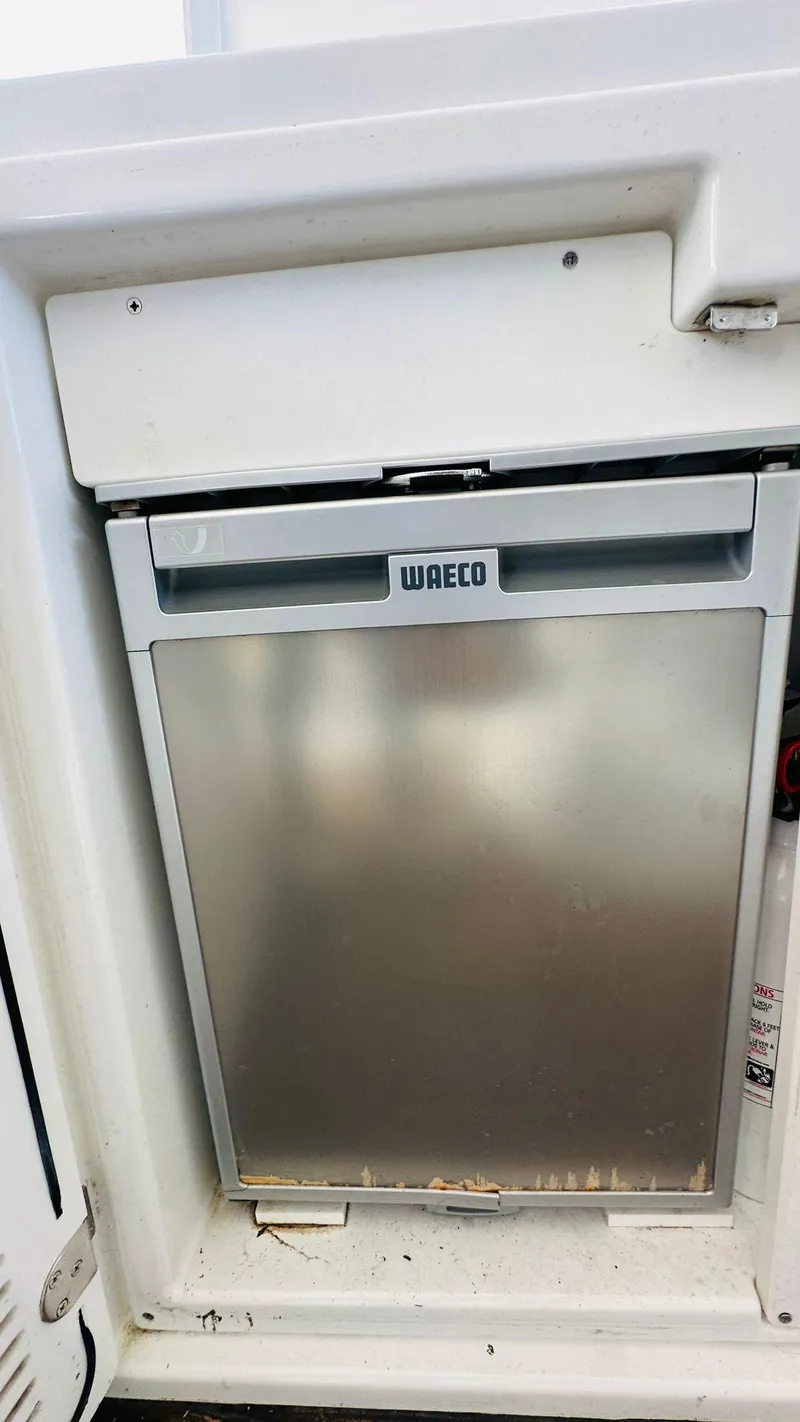 Slide: The Image of Waeco refrigerator in 2013 Beneteau Gran Turismo yacht kitchen. - 8