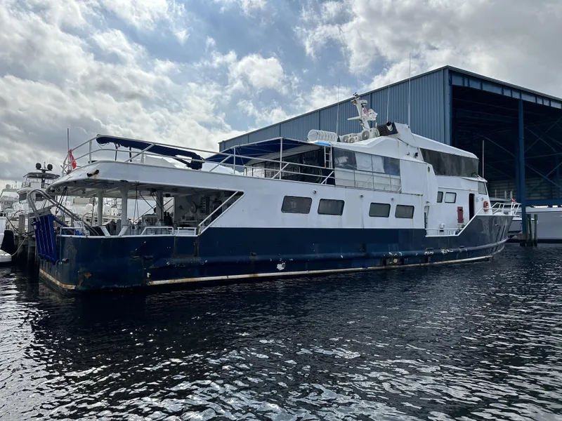 Slide: The Image of Custom Dive Boat 1965 - 65