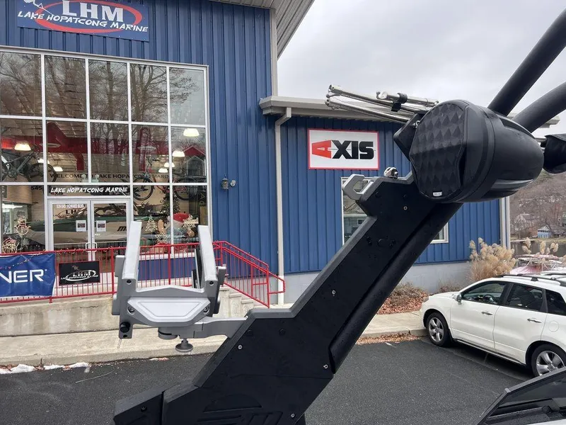 Slide: The Image of 2023 Malibu 23 LSV boat at Lake Hopatcong Marine dealership. - 23