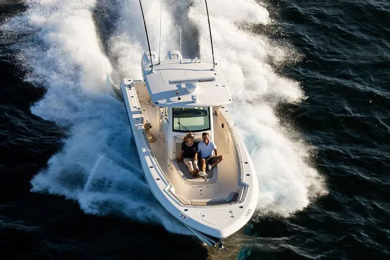 Slide: The Image of 2023-Boston-Whaler-330-Outrage-MarineMax - 3