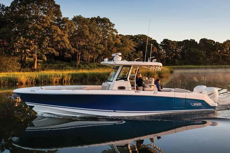 Slide: The Image of 2023-Boston-Whaler-330-Outrage-MarineMax - 6