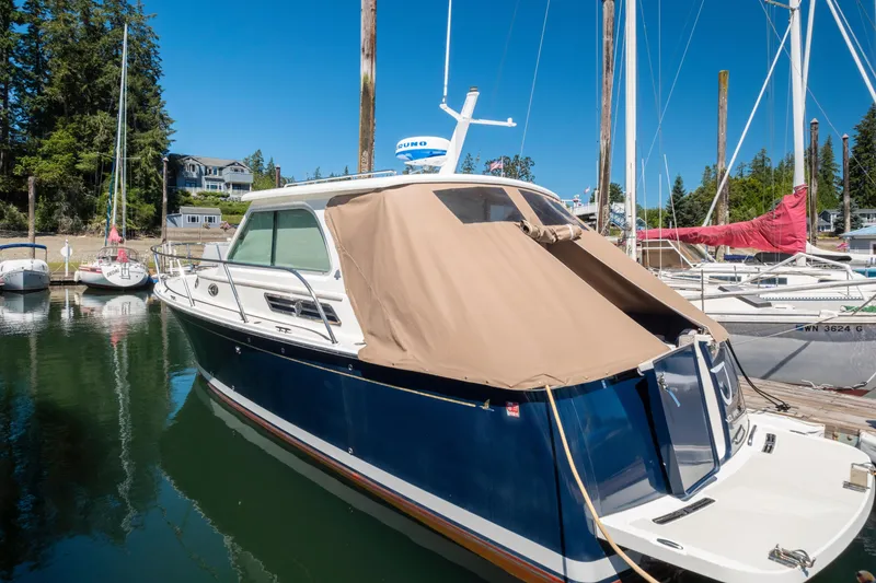 Slide: The Image of Includes RIB dinghy and Weaver davit - 38