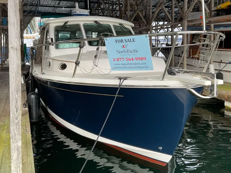 Slide: The Image of 2016 Back Cove 30 boat for sale, docked in marina. - 43