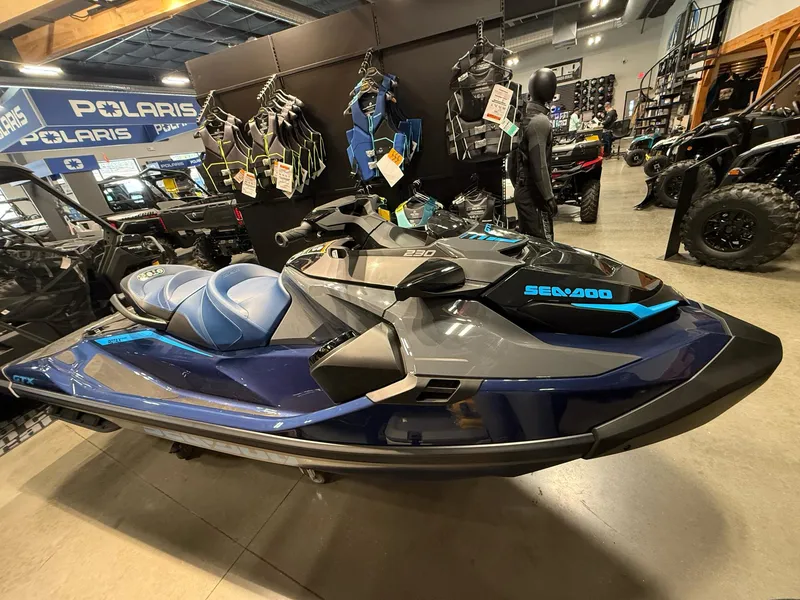 Slide: The Image of Sea-Doo GTX 230 Tech Package, audio, iDF, iBR 2025 - 1