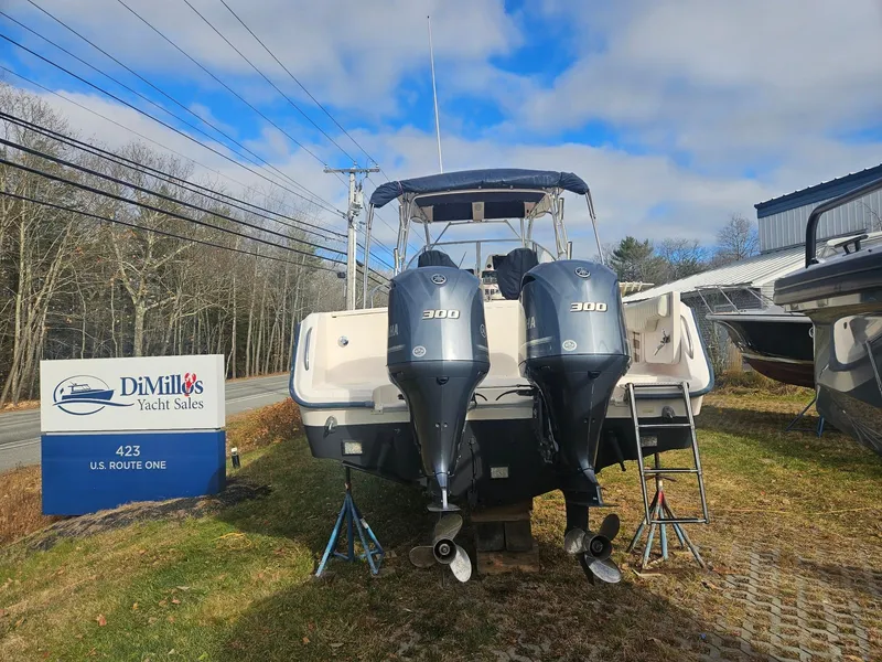 Slide: The Image of 2005 Grady-White Marlin 300 boat with twin engines at DiMillo's Yacht Sales. - 13