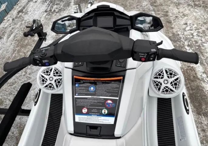 Slide: The Image of 2025 Yamaha WaveRunner VX Cruiser with Audio, featuring sleek dashboard and controls. - 5