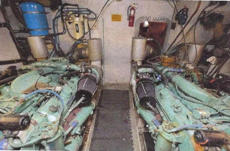 Slide: The Image of Ocean Alexander Flying Bridge Motor Yacht 1984 - 55