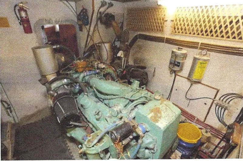 Slide: The Image of Ocean Alexander Flying Bridge Motor Yacht 1984 - 57