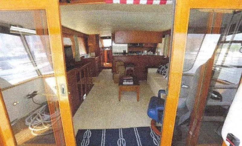 Slide: The Image of Ocean Alexander Flying Bridge Motor Yacht 1984 - 60