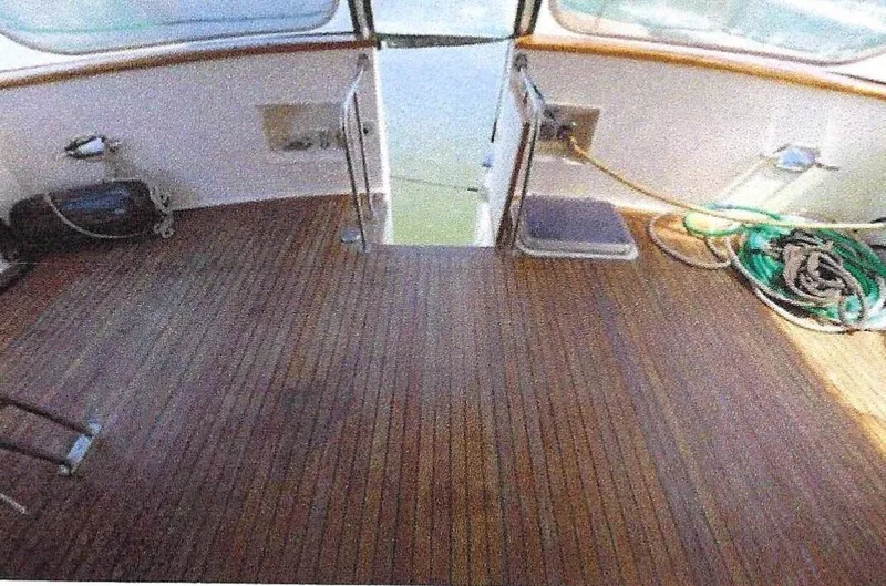 Slide: The Image of Ocean Alexander Flying Bridge Motor Yacht 1984 - 61