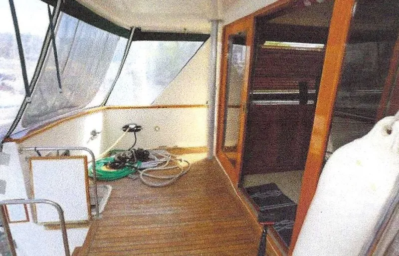 Slide: The Image of Ocean Alexander Flying Bridge Motor Yacht 1984 - 62