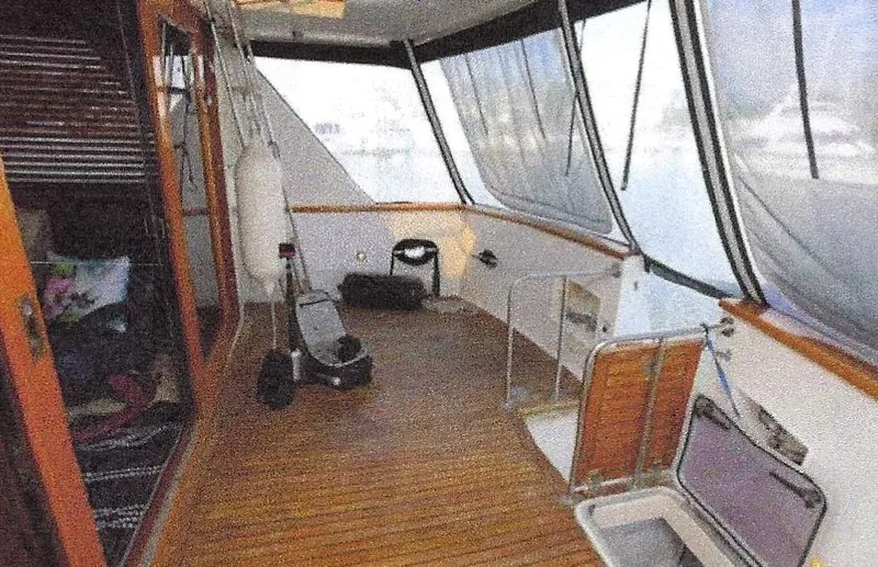 Slide: The Image of Ocean Alexander Flying Bridge Motor Yacht 1984 - 63