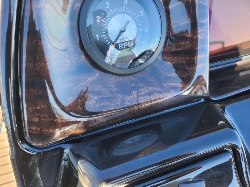 Slide: The Image of Close-up of 2022 JC Neptoon 25 TT DSL dashboard with RPM gauge. - 20