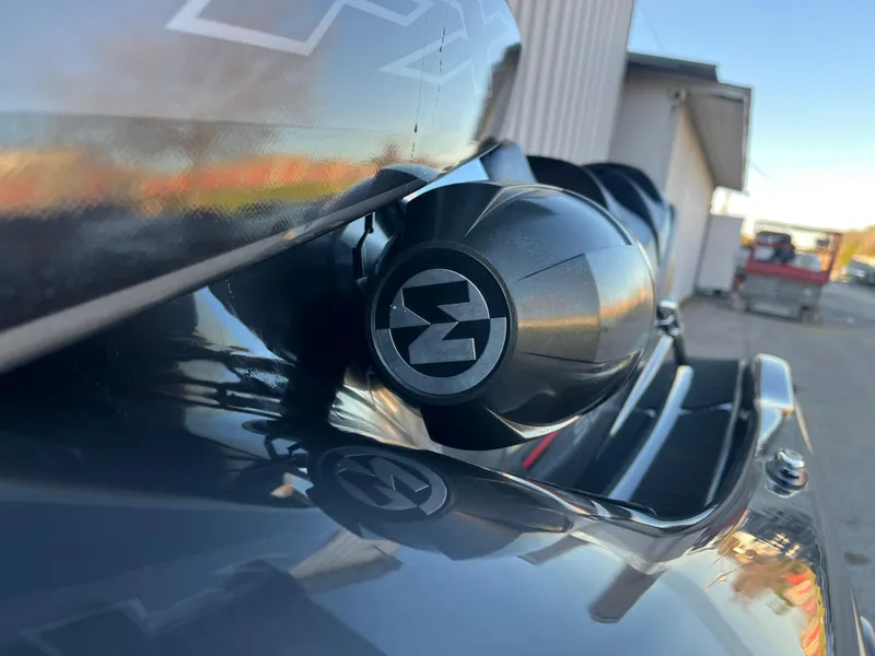 Slide: The Image of Close-up of 2018 Yamaha WaveRunner FX Cruiser SVHO, showcasing sleek design details. - 18