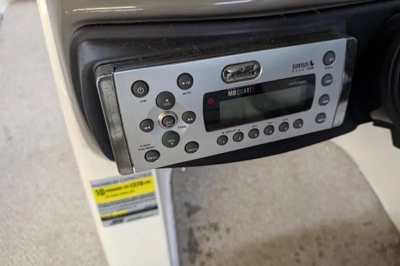 Slide: The Image of 2012 Rinker Captiva 216 BR boat stereo system with MB Quart controls. - 10