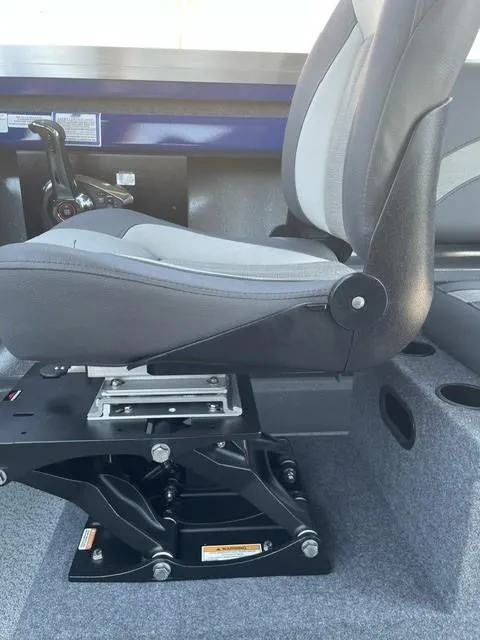 Slide: The Image of 2025 Spartan 240 Maximus Pro seat with adjustable base and ergonomic design. - 9